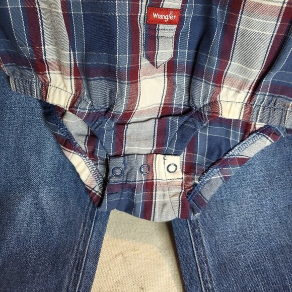 Wrangler Boy's 24M Long Sleeve Bodysuit and Jeans - New - Picture 3 of 5